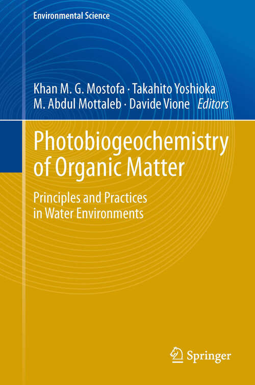 Book cover of Photobiogeochemistry of Organic Matter