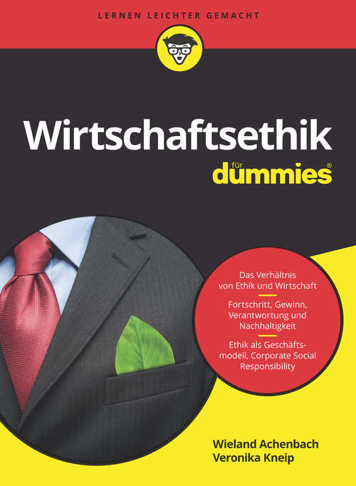 Book cover of Wirtschaftsethik für Dummies (Für Dummies)