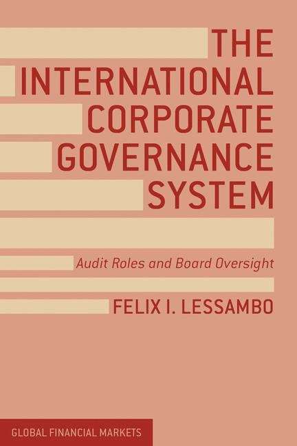Book cover of The International Corporate Governance System
