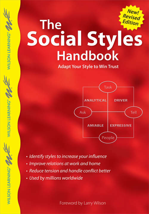 Book cover of The Social Styles Handbook, Revised Edition