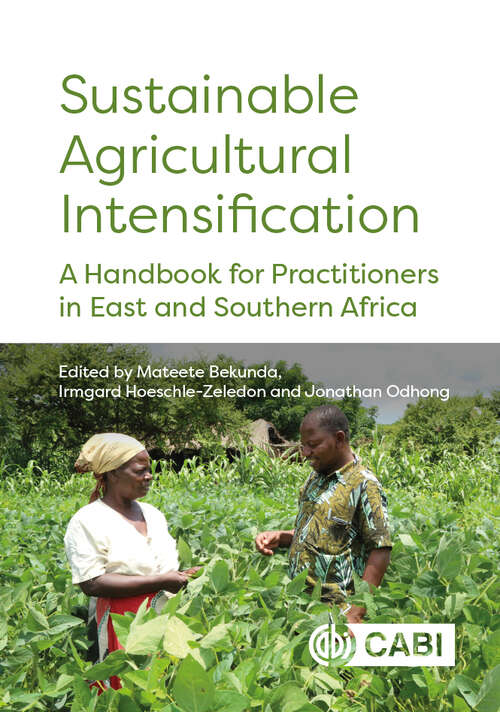 Book cover of Sustainable Agricultural Intensification: A Handbook for Practitioners in East and Southern Africa