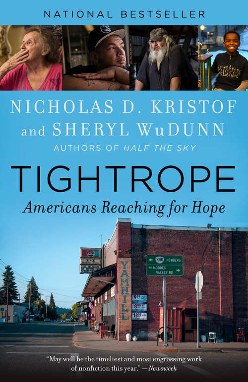 Book cover of Tightrope: Americans Reaching for Hope