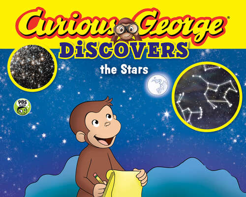 Book cover of Curious George Discovers the Stars (Curious George)