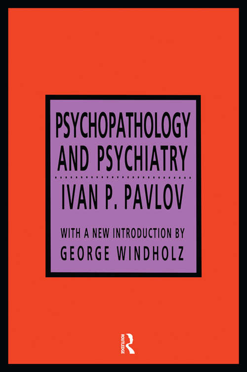 Book cover of Psychopathology and Psychiatry (2)