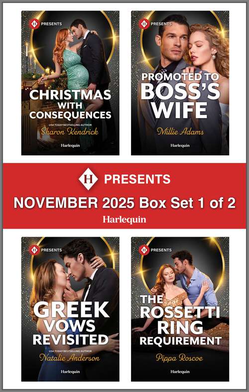 Book cover of Harlequin Presents November 2025 - Box Set 1 of 2 (Original)