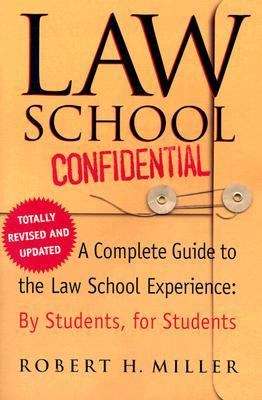 Book cover of Law School Confidential