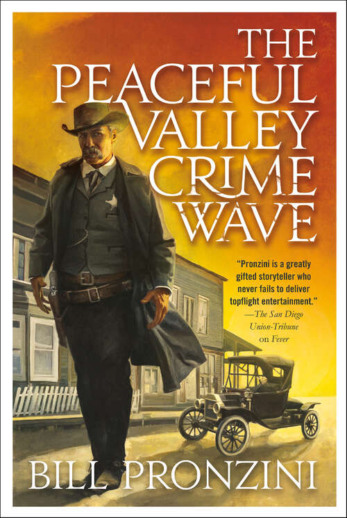 Book cover of The Peaceful Valley Crime Wave: A Western Mystery