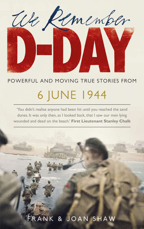 Book cover of We Remember D-Day