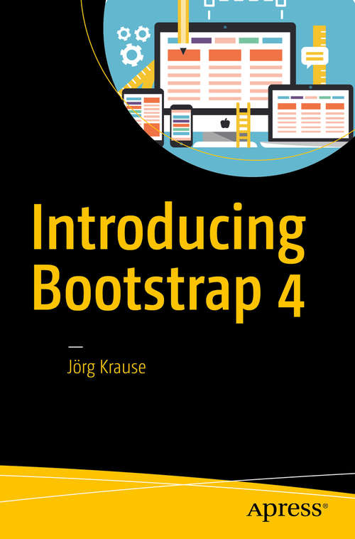 Book cover of Introducing Bootstrap 4