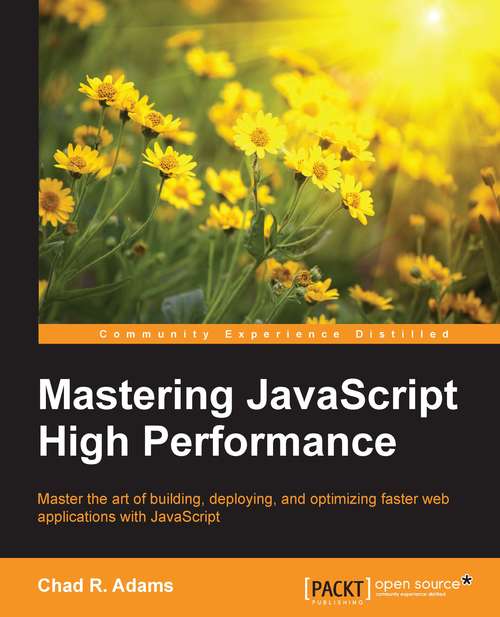 Book cover of Mastering JavaScript High Performance