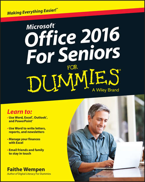 Book cover of Office 2016 For Seniors For Dummies