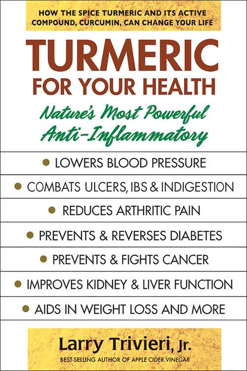 Book cover of Turmeric for Your Health