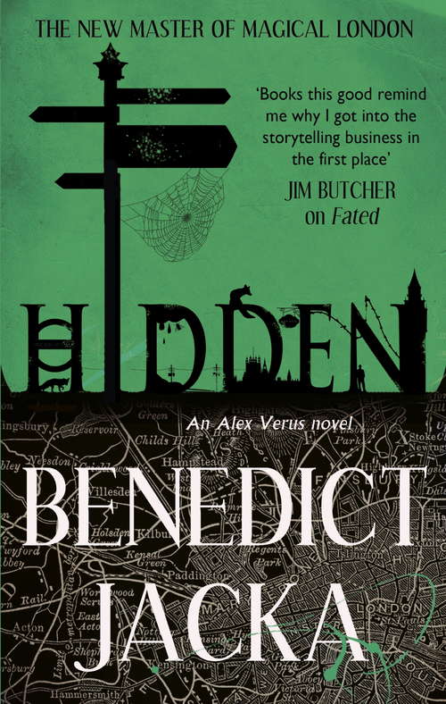 Book cover of Hidden: An Alex Verus Novel from the New Master of Magical London (Alex Verus #5)