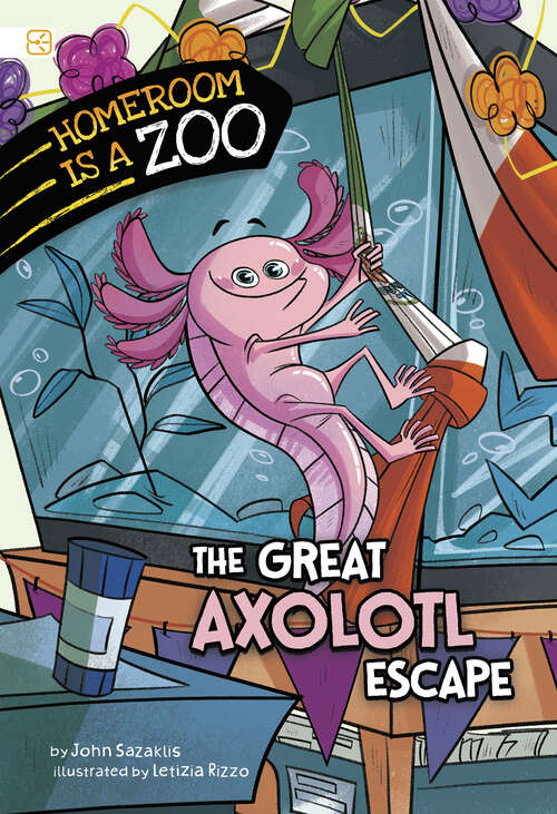 Book cover of The Great Axolotl Escape