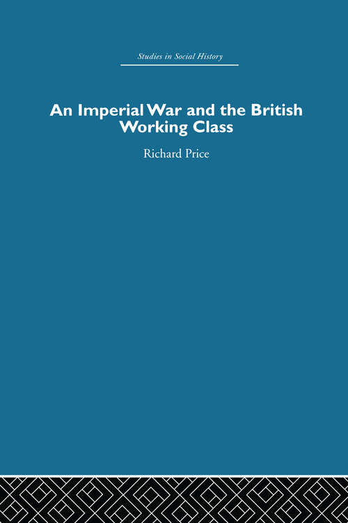 An Imperial War and the British Working Class