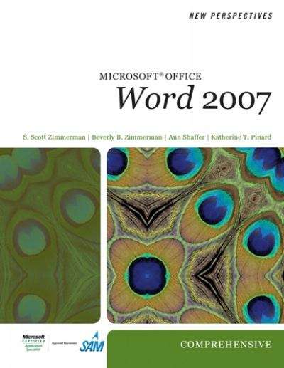 Book cover of New Perspectives on Microsoft® Office Word 2007: Comprehensive