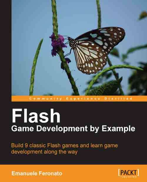 Book cover of Flash Game Development by Example