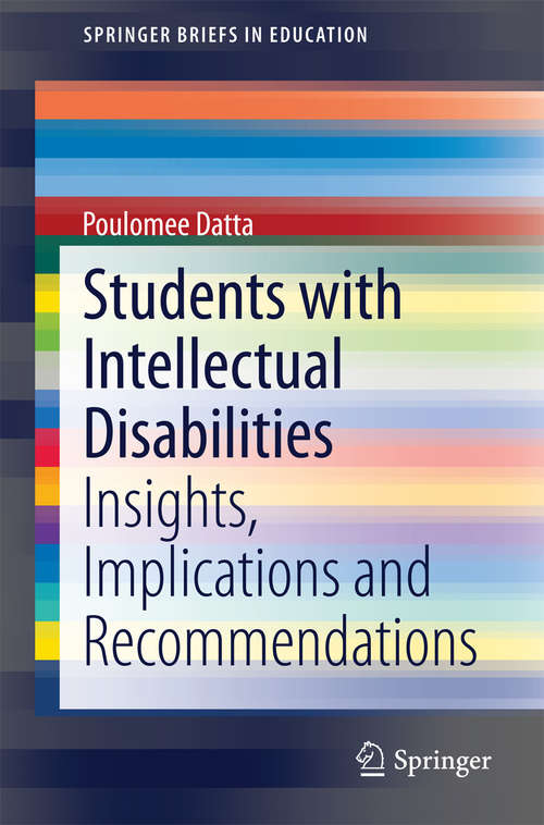 Book cover of Students with Intellectual Disabilities