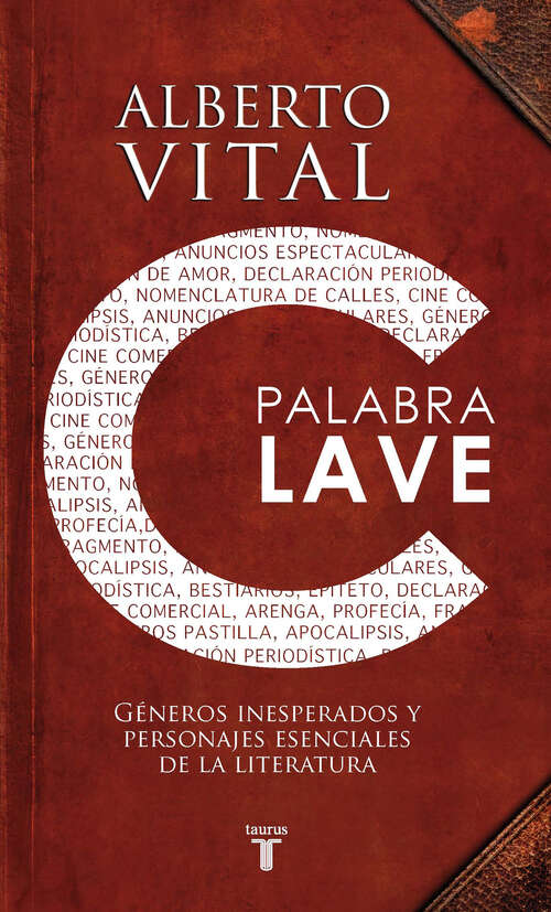 Book cover of Palabra clave: Géneros inesperados y personajes esenciales de la literatura