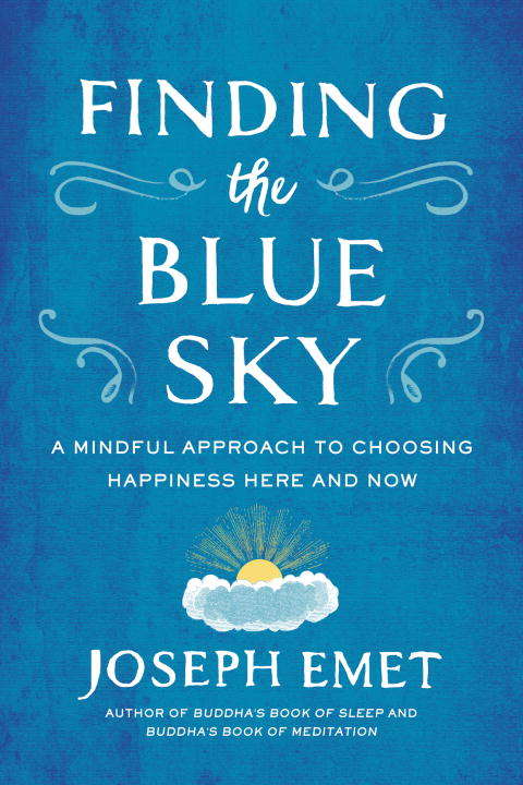 Book cover of Finding the Blue Sky: A Mindful Approach to Choosing Happiness Here and Now
