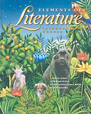 Book cover of Elements of Literature: Introductory Course