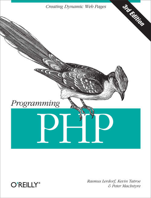 Book cover of Programming PHP