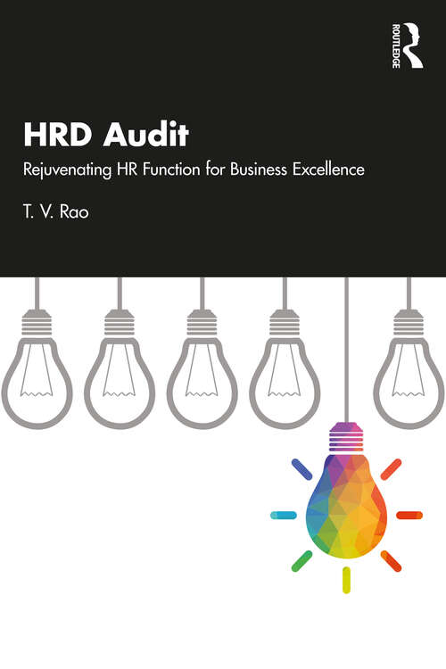 Book cover of HRD Audit: Rejuvenating HR Function for Business Excellence