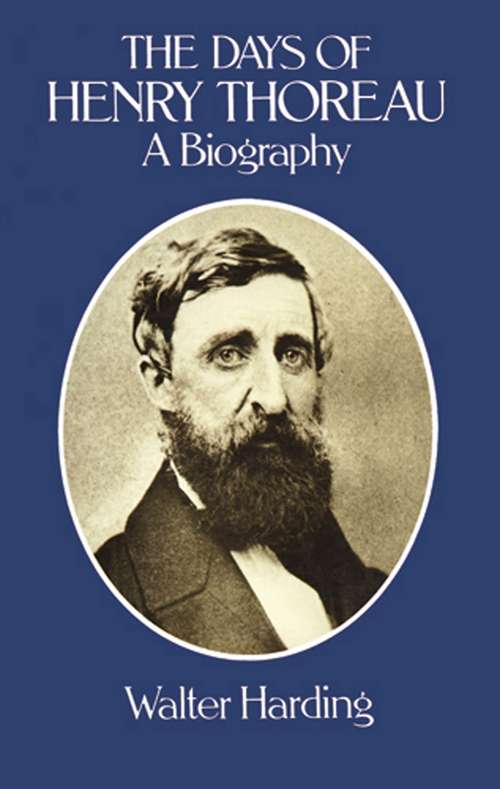Book cover of The Days of Henry Thoreau