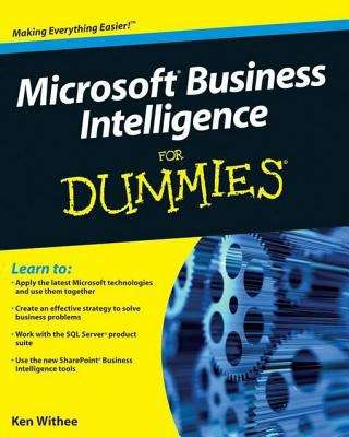 Book cover of Microsoft Business Intelligence For Dummies