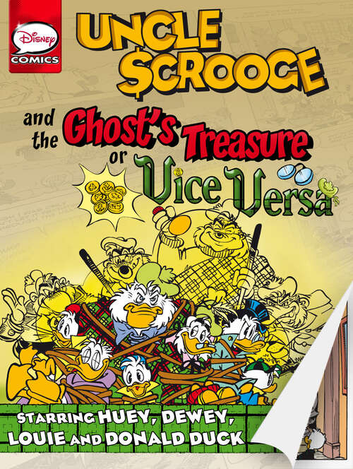 Book cover of Uncle Scrooge and the Ghost's Treasure or Vice Versa