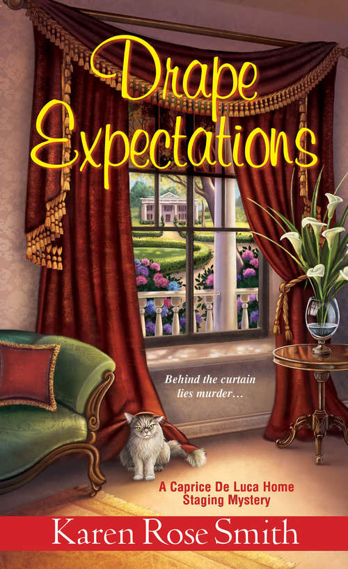 Book cover of Drape Expectations (A Caprice De Luca Mystery #4)