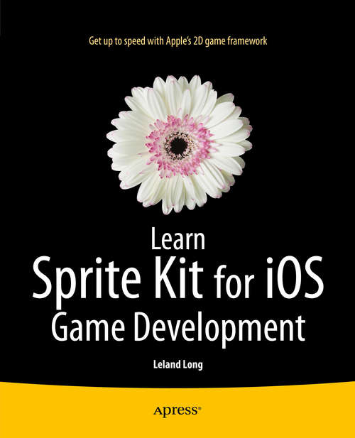 Book cover of Learn Sprite Kit for iOS Game Development