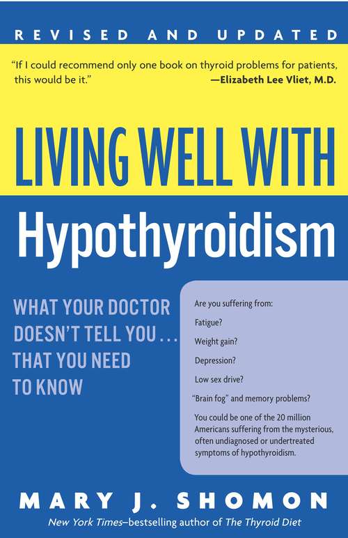 Book cover of Living Well with Hypothyroidism