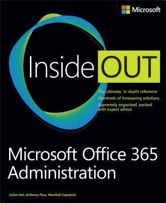 Book cover of Microsoft Office 365 Administration Inside Out