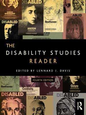 Book cover of The Disability Studies Reader, 4th Edition