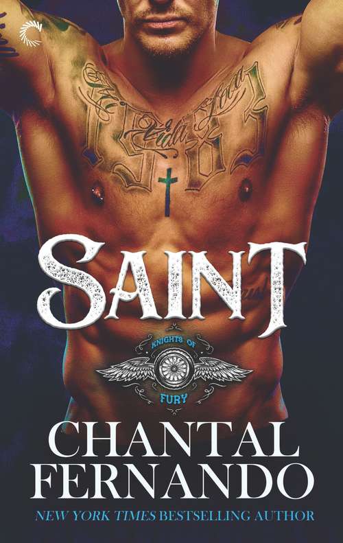 Book cover of Saint: A Sexy MC Romance (Original) (Knights of Fury #1)