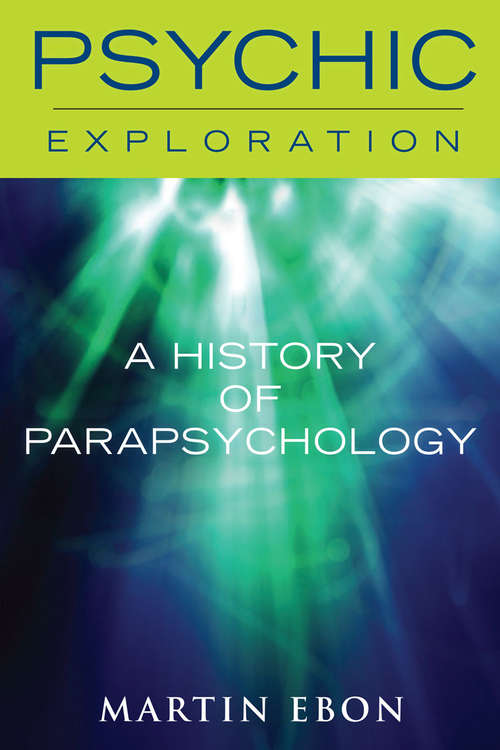 Book cover of A History of Parapsychology