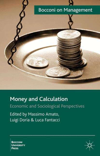 Book cover of Money and Calculation
