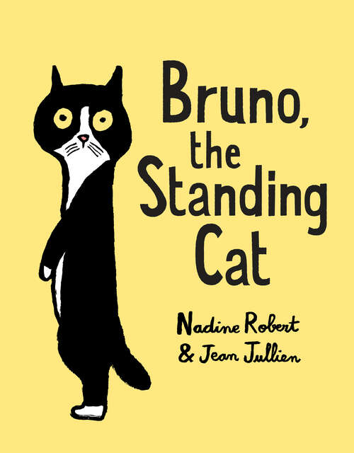 Book cover of Bruno, the Standing Cat