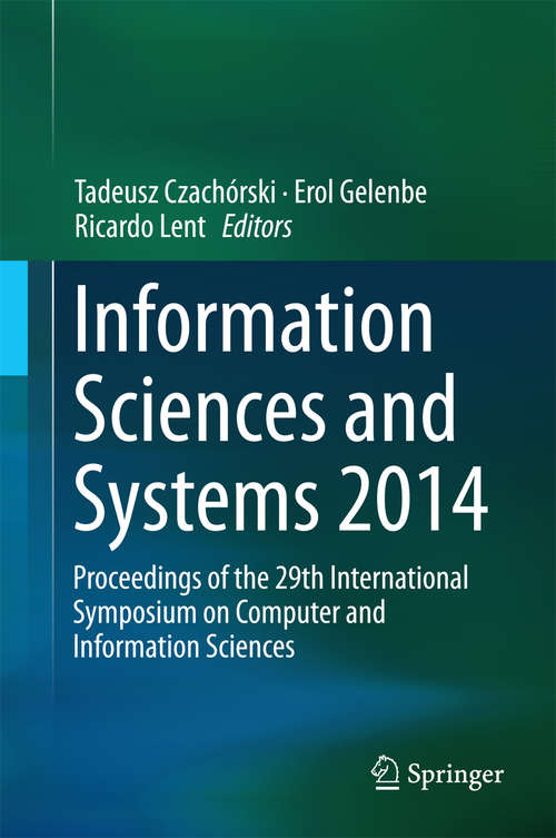 Book cover of Information Sciences and Systems 2014