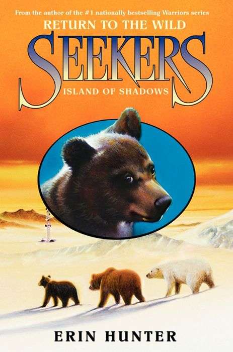 Book cover of Island of Shadows (Seekers: Return to the Wild #1)