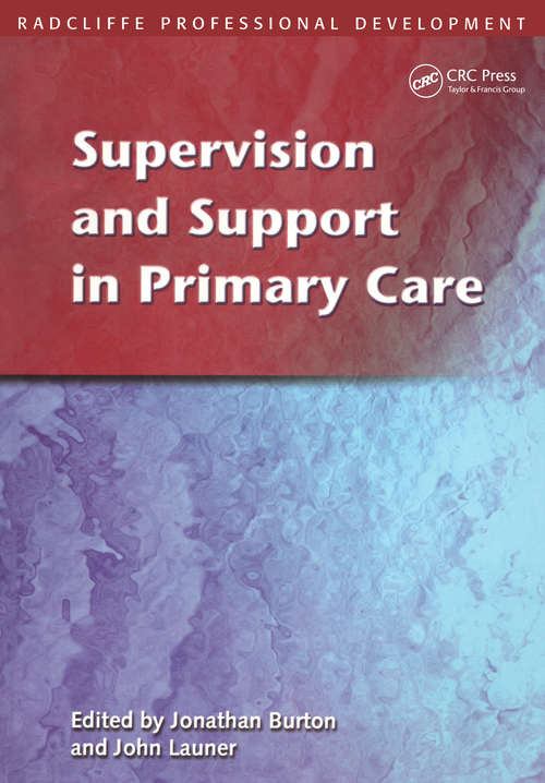 Supervision and Support in Primary Care