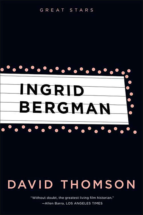 Book cover of Ingrid Bergman (Great Stars)
