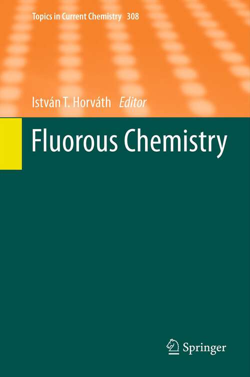 Book cover of Fluorous Chemistry