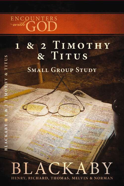 Book cover of 1 & 2 Timothy and Titus
