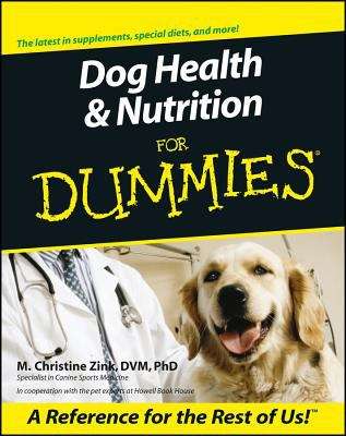 Book cover of Dog Health and Nutrition for Dummies