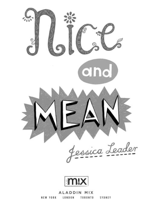 Book cover of Nice and Mean