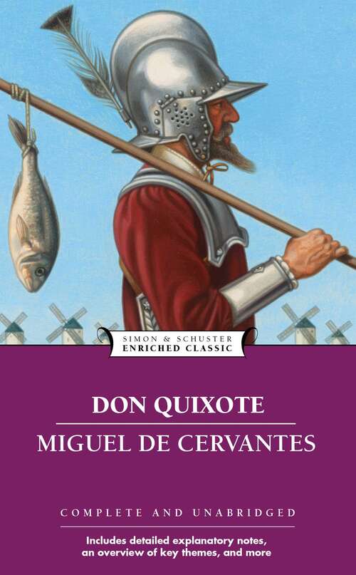 Book cover of Don Quixote: In English Translation, With Active Table Of Contents (Enriched Classic) (Enriched Classics)