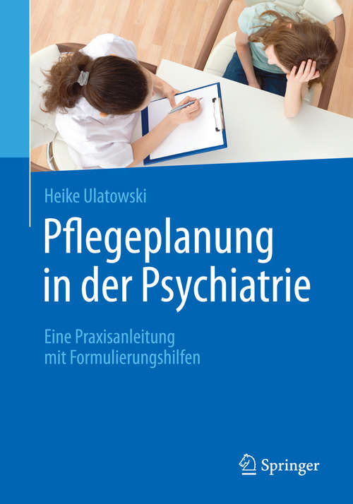 Book cover of Pflegeplanung in der Psychiatrie
