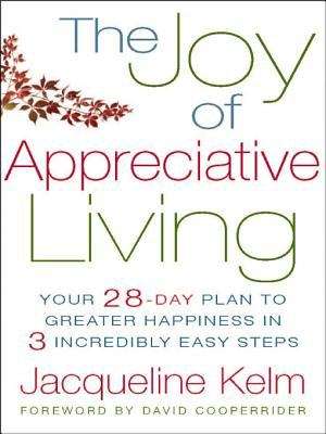 Book cover of The Joy of Appreciative Living